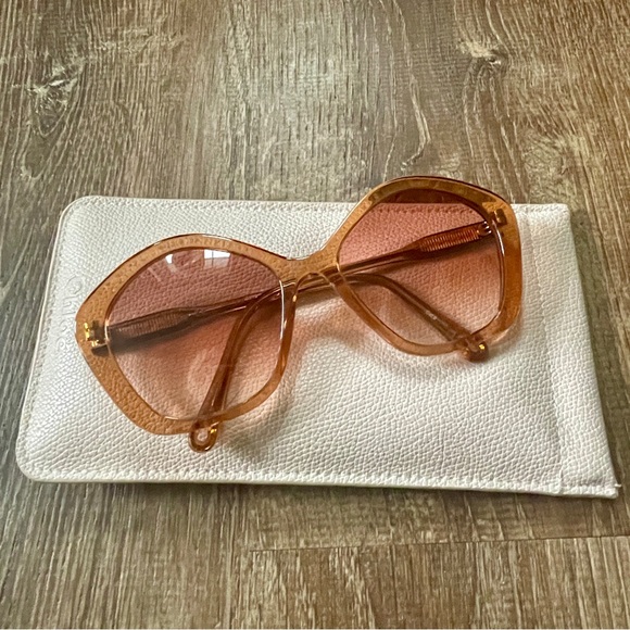 Chloe Accessories - Chloe Sunglasses in Pink and Brown